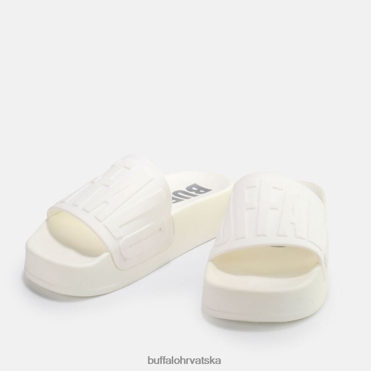 bijela Buffalo lake bold sandale s platformom veganske |slajdova TDD6T462
